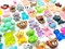 Cute Bears Charm & Pendant Grab Bag Mix, 20 Assorted Kawaii Teddy Bears, Adorabilities